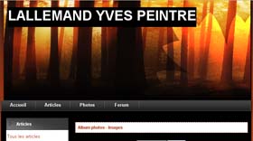 site web Allemand Yves Peintre
